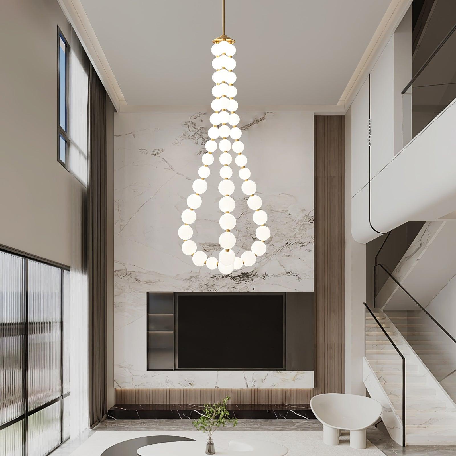 Pearl Lustre Moderne Blanc