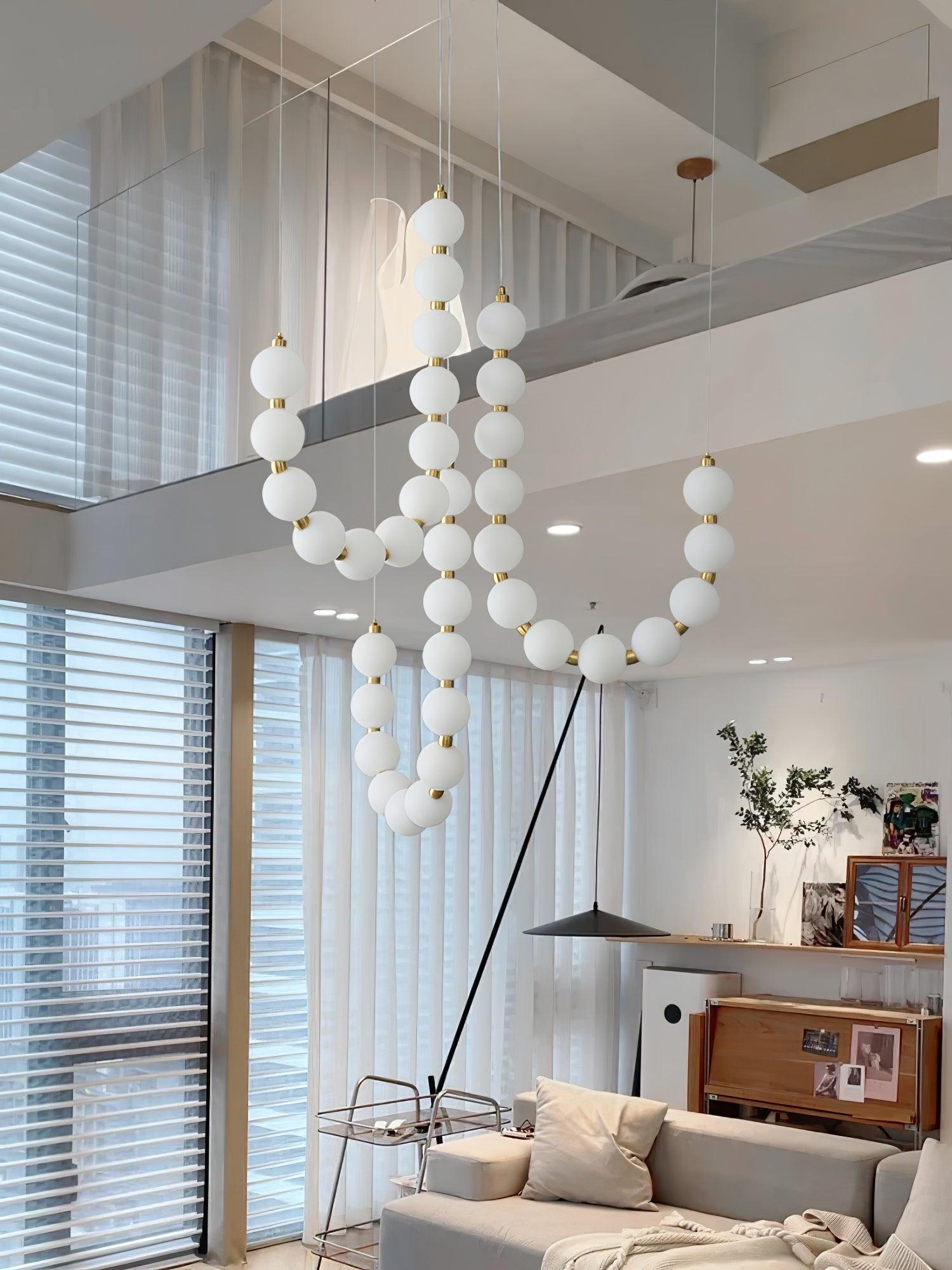 Pearl Lustre Moderne Blanc