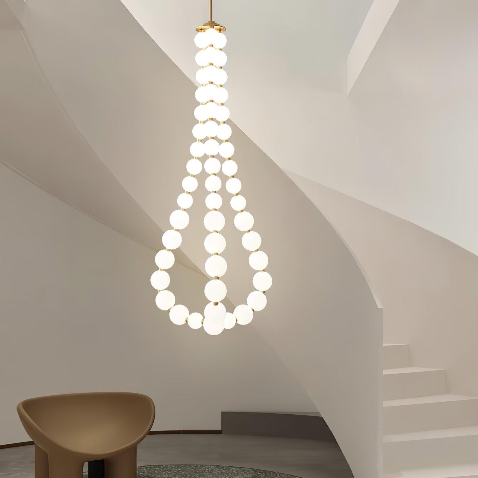 Pearl Lustre Moderne Blanc