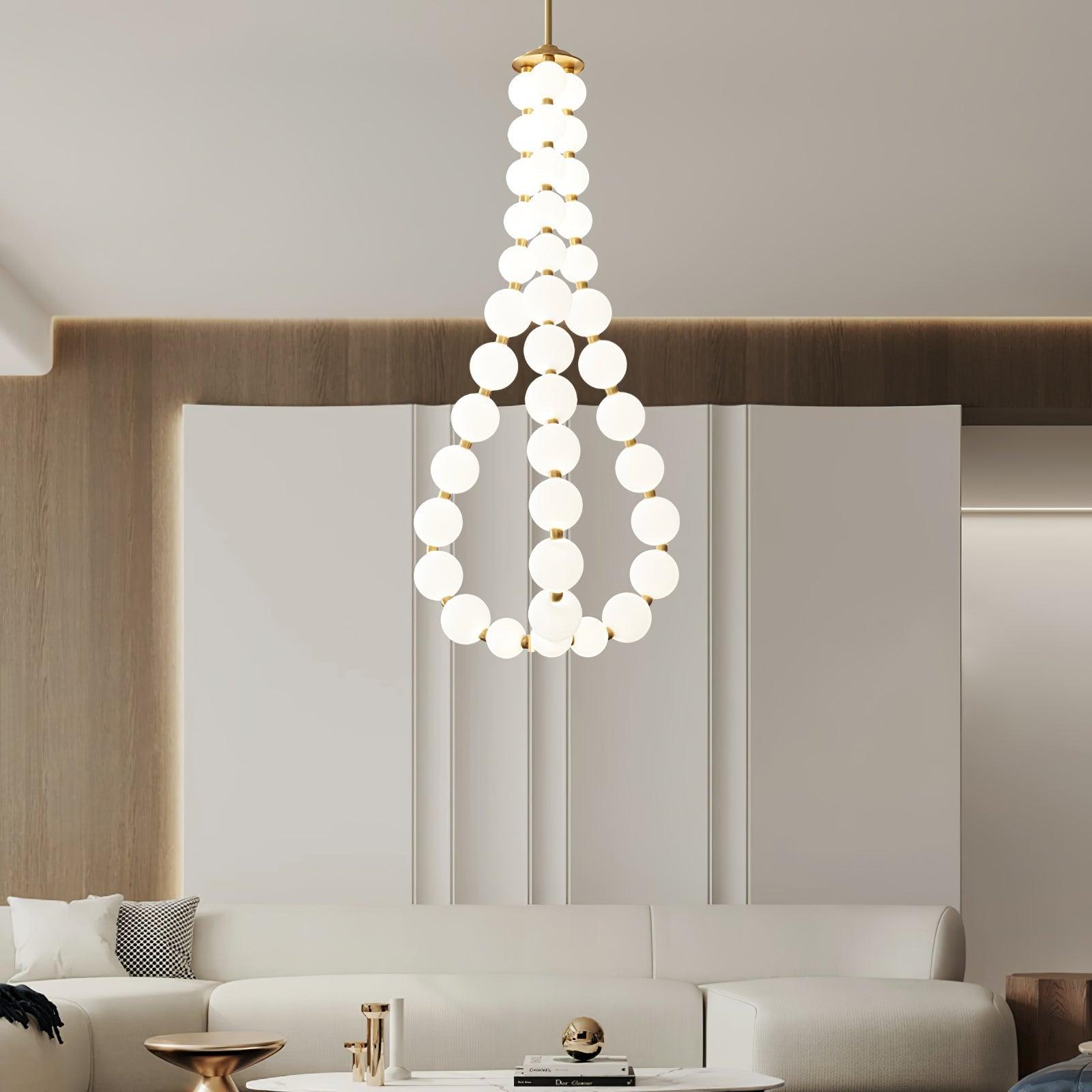 Pearl Lustre Moderne Blanc