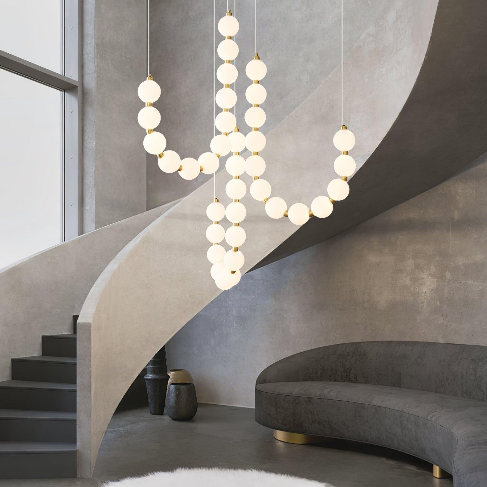 Pearl Lustre Moderne Blanc