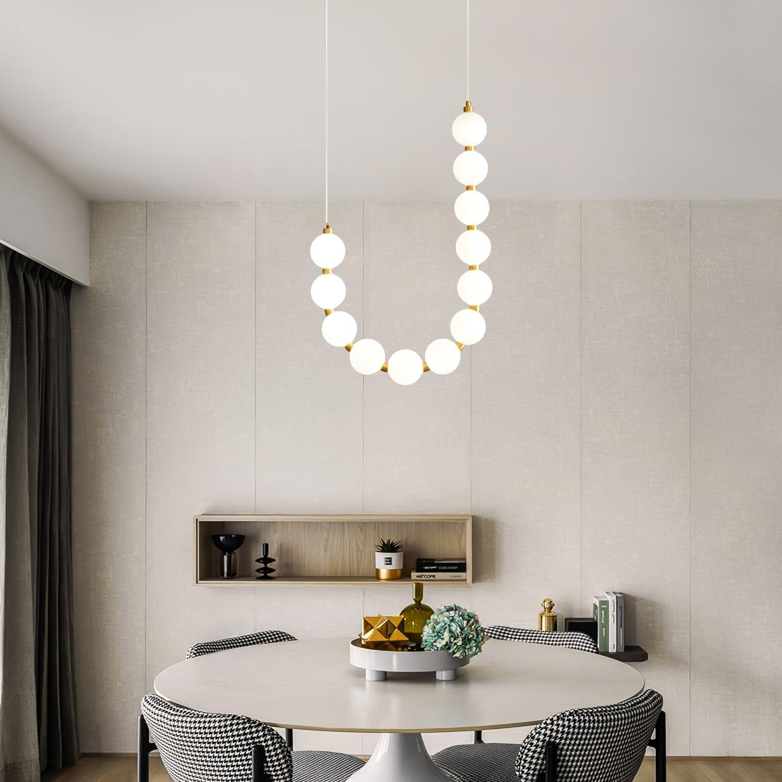 Pearl Lustre Moderne Blanc