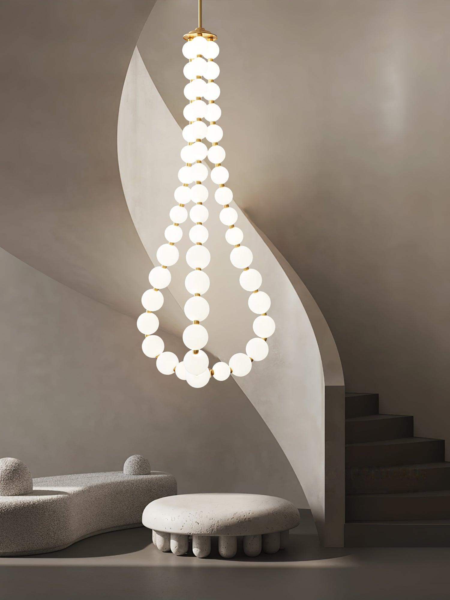 Pearl Lustre Moderne Blanc