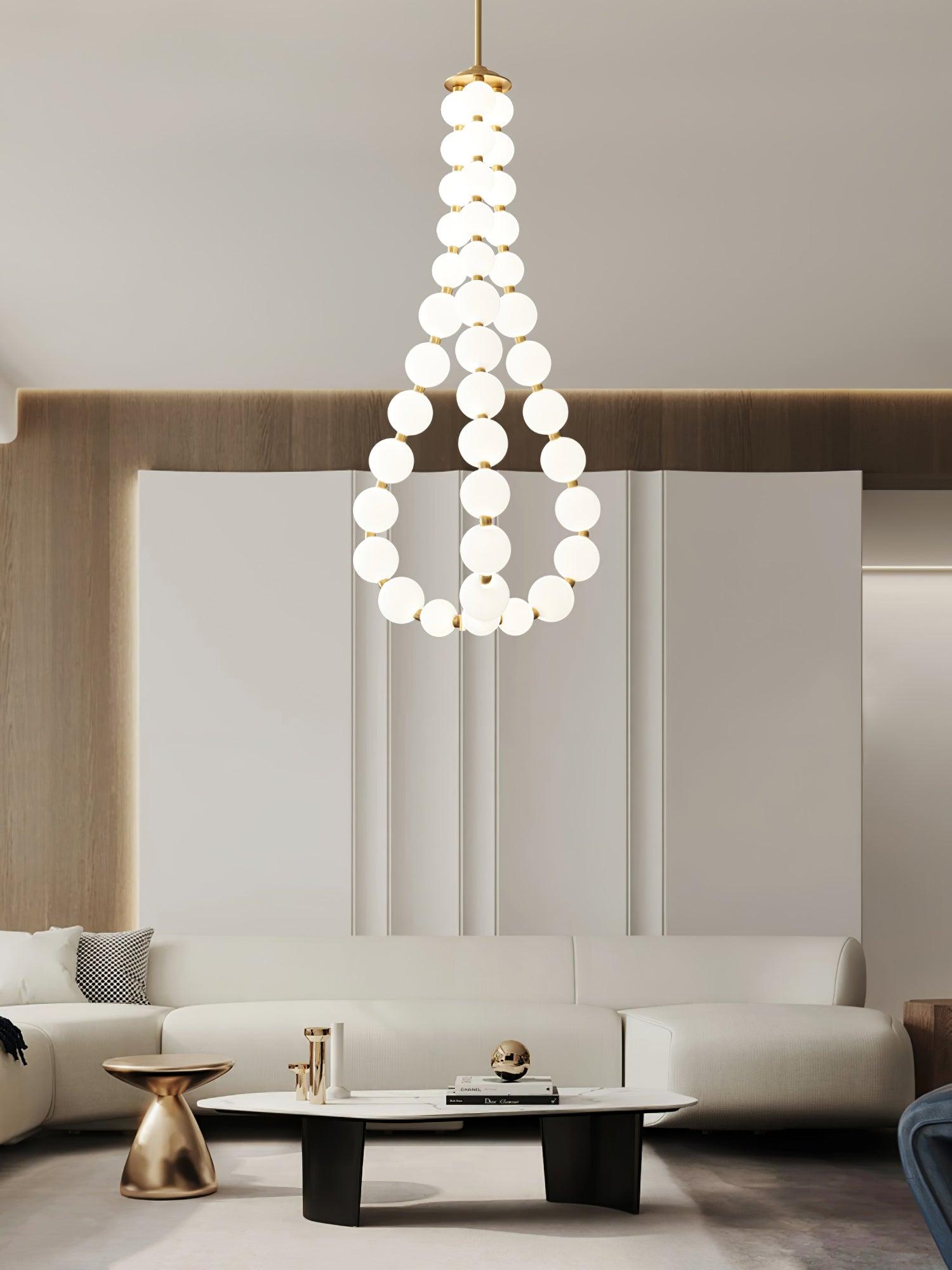 Pearl Lustre Moderne Blanc