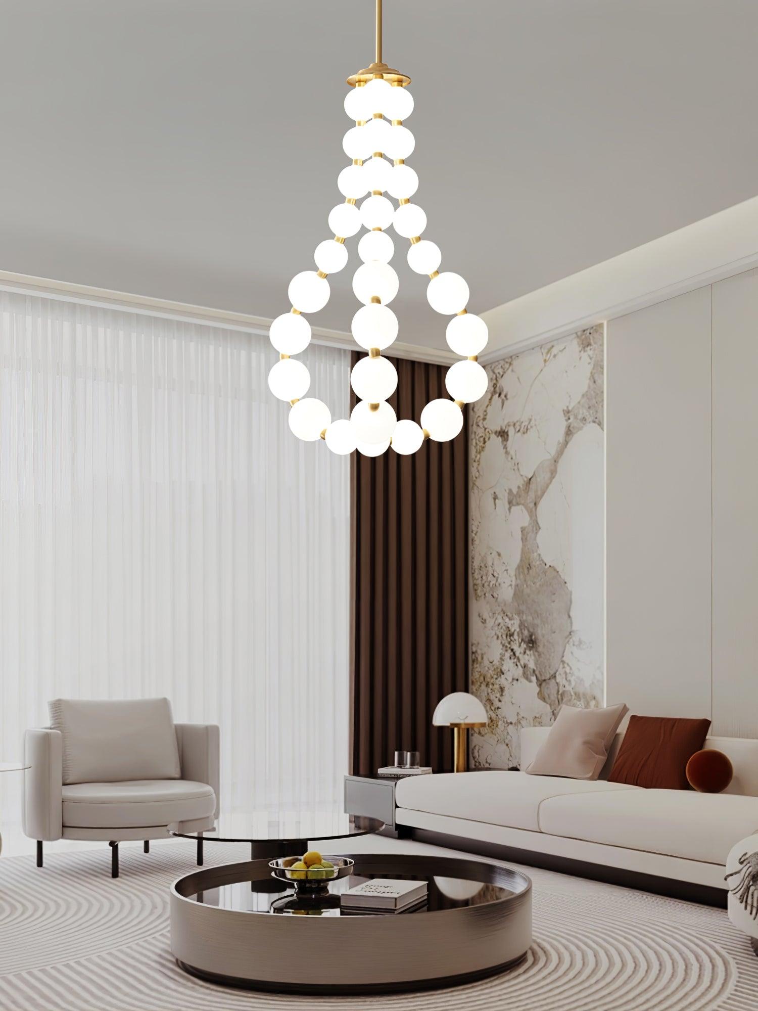 Gem Lustre moderne en acrylique