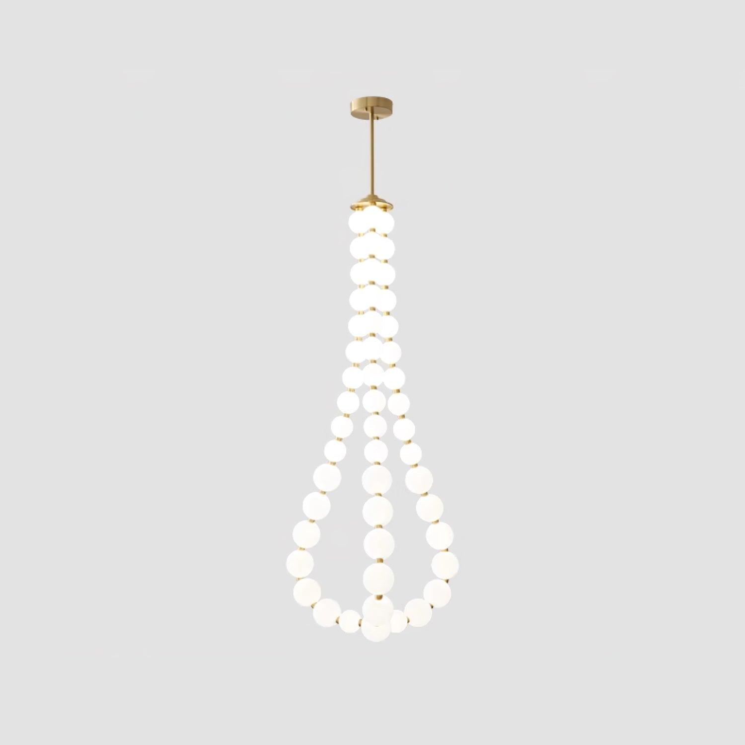 Pearl Lustre Moderne Blanc