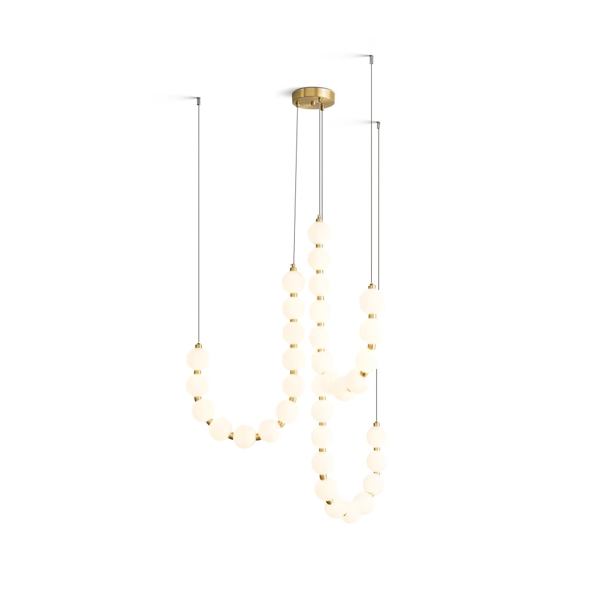 Pearl Lustre Moderne Blanc