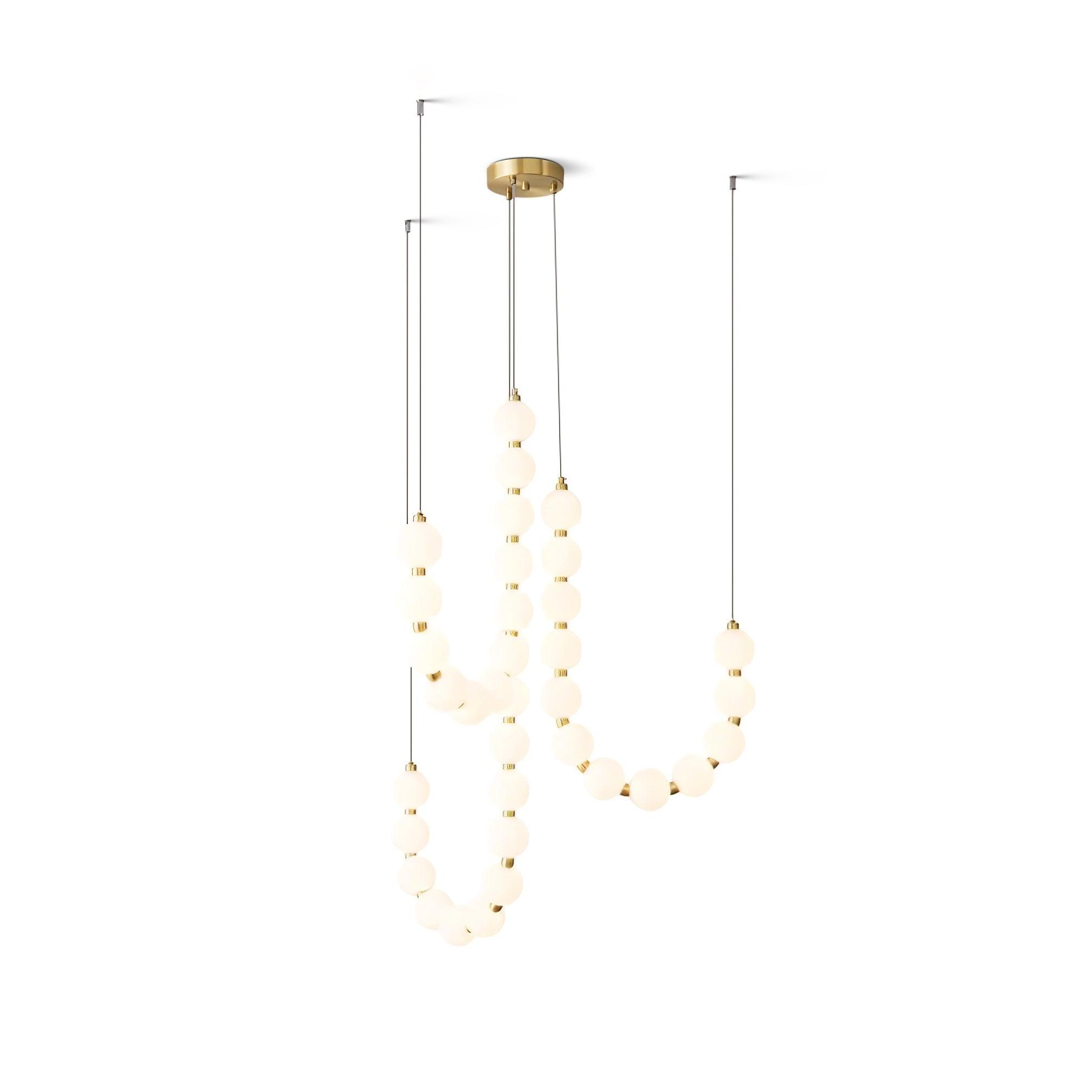 Pearl Lustre Moderne Blanc