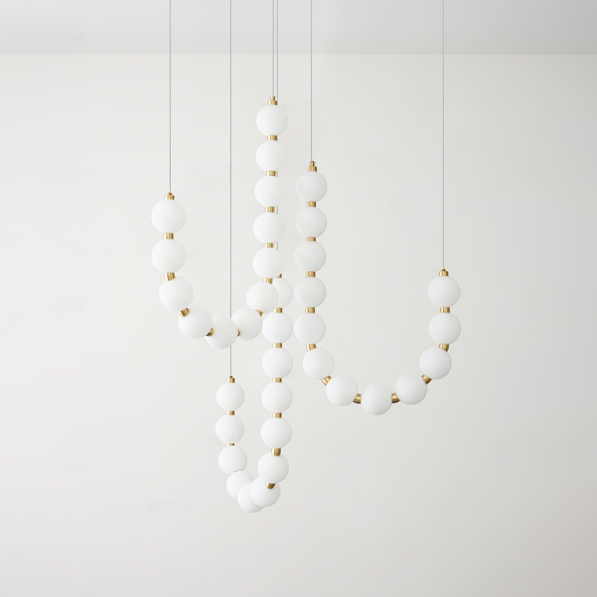 Pearl Lustre Moderne Blanc