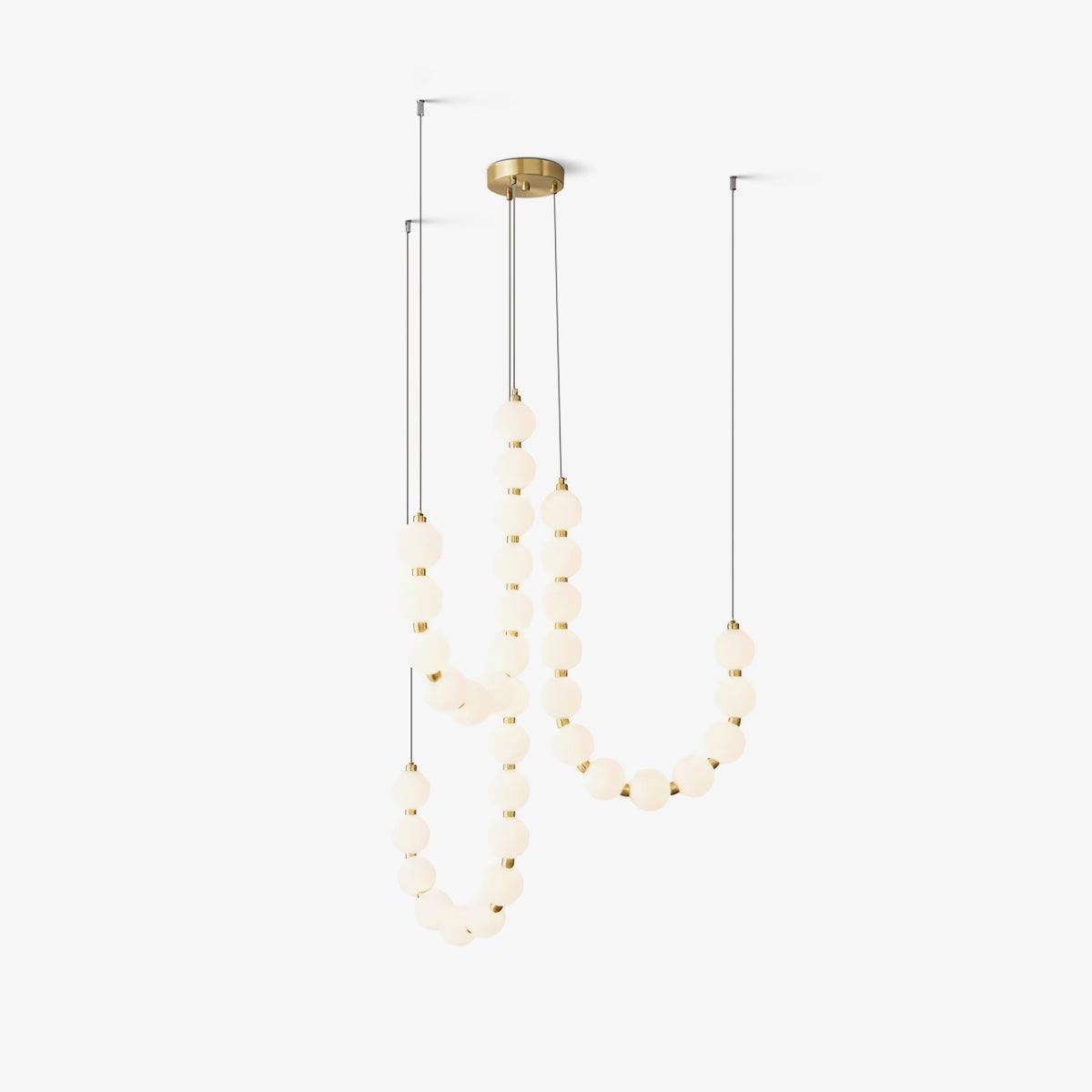 Pearl Lustre Moderne Blanc