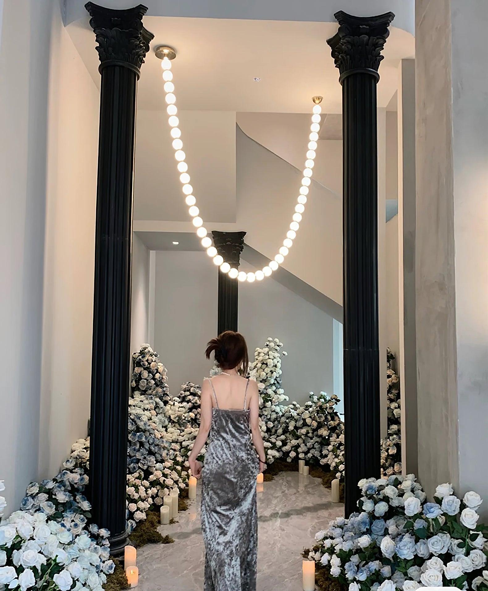 Petal Lustre Collier de Perles Luxueux