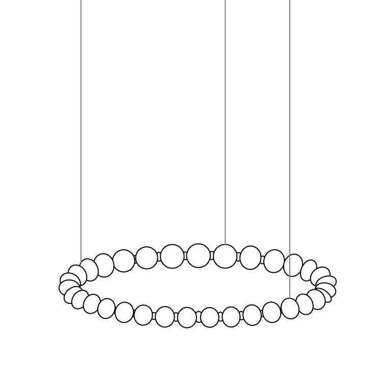 Petal Lustre Collier de Perles Luxueux