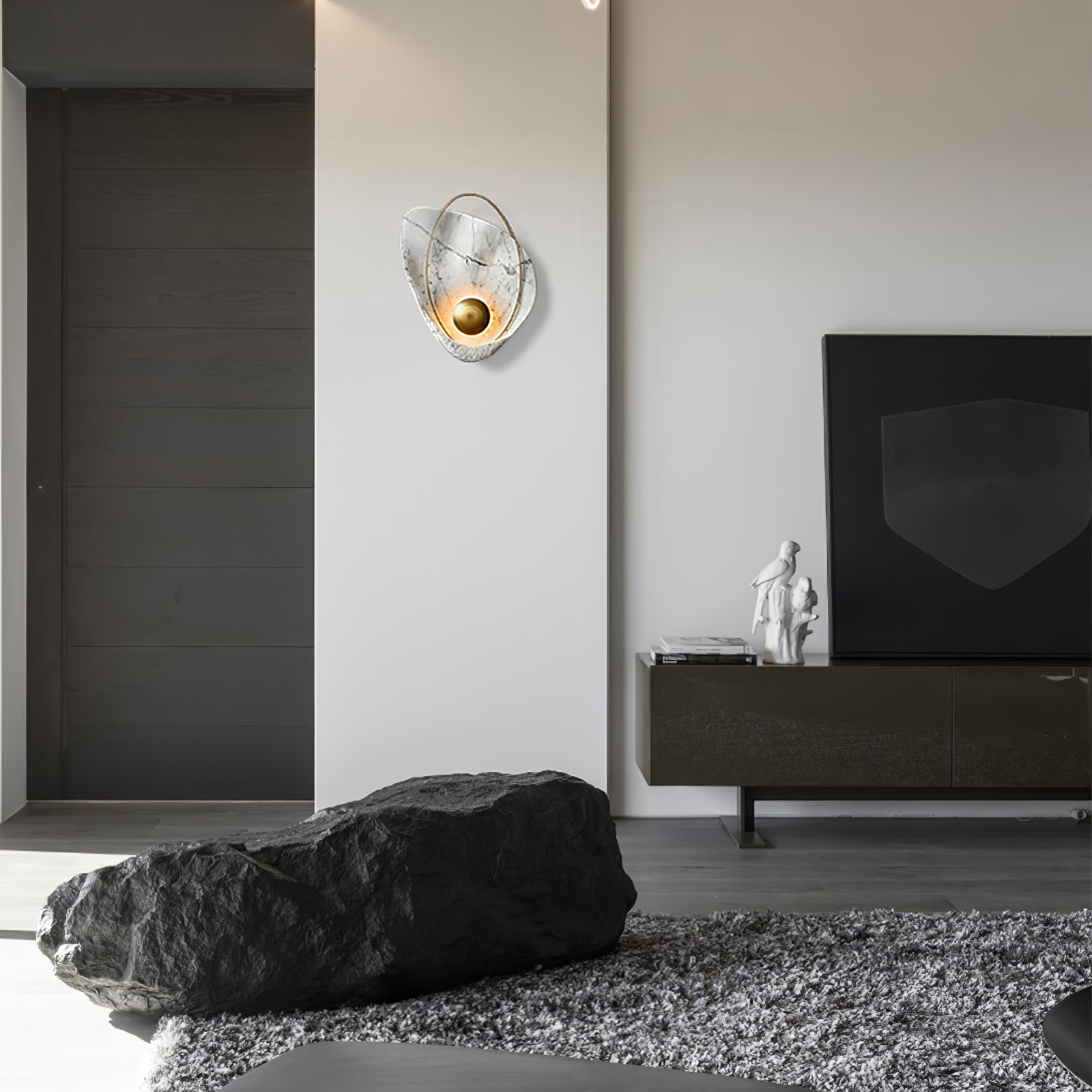 Vethaora Applique Murale en Résine Perle Art Nordique Premium