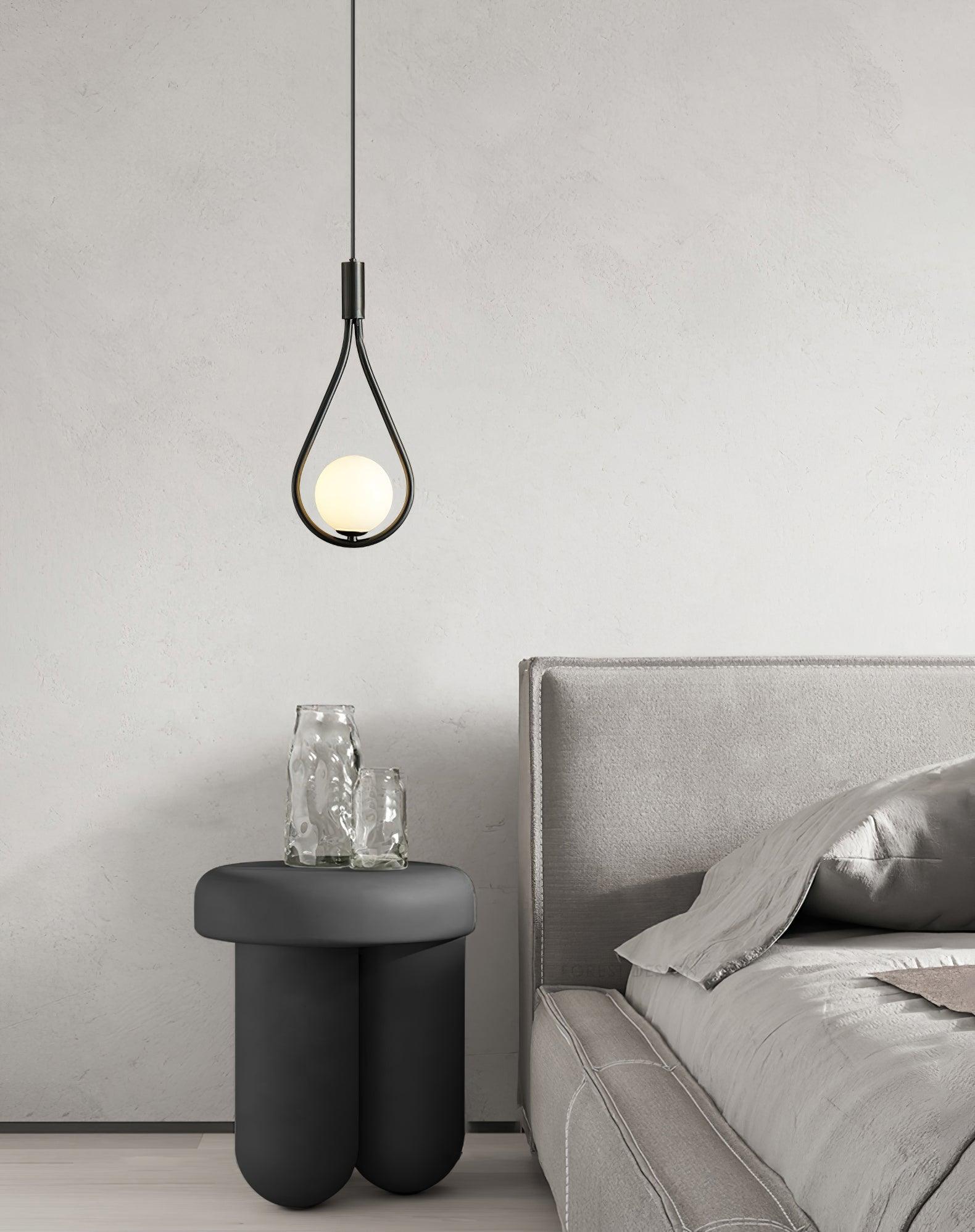 Droplet Suspension en Laiton Moderne