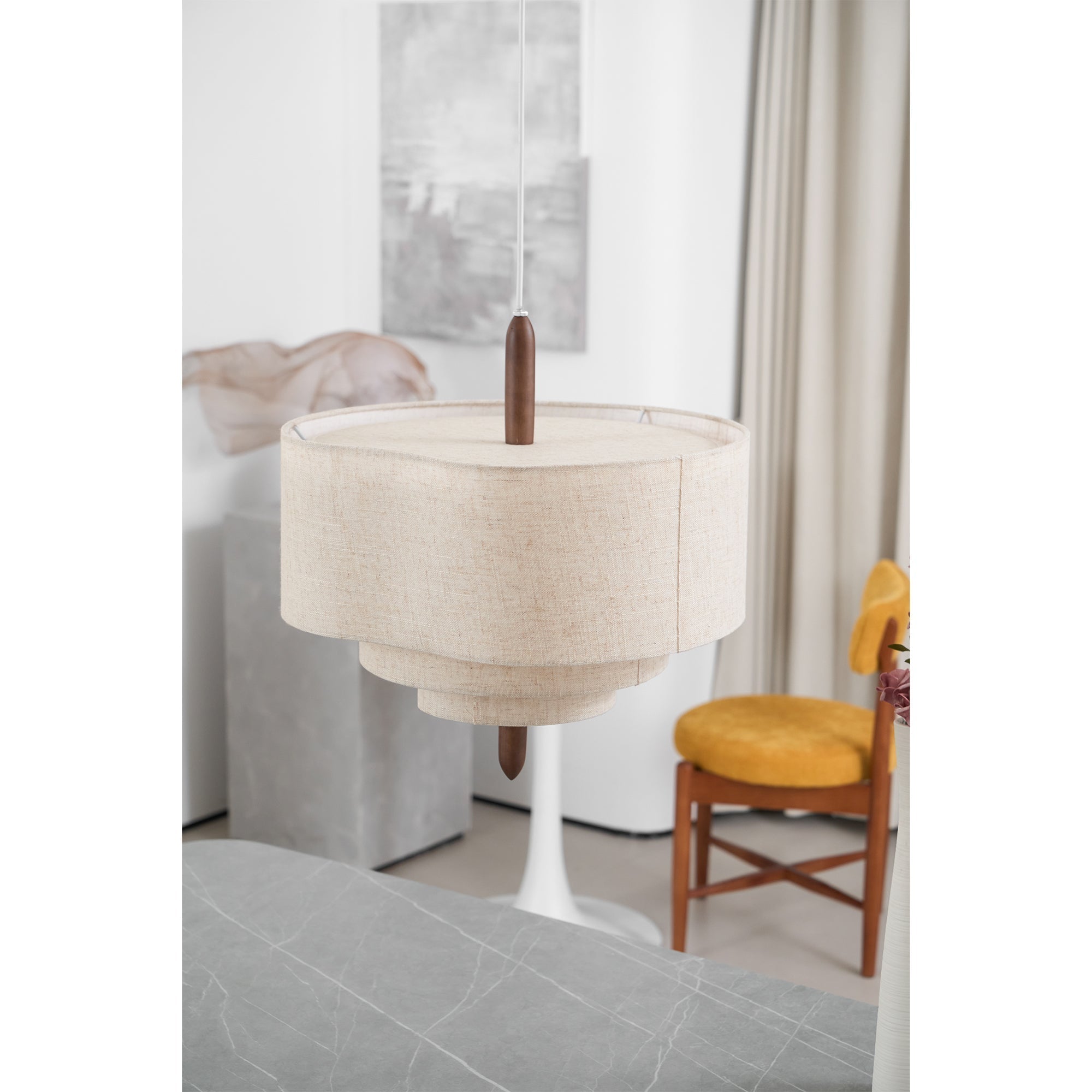 Altheus Suspension Tissu Premium Nordic Galet