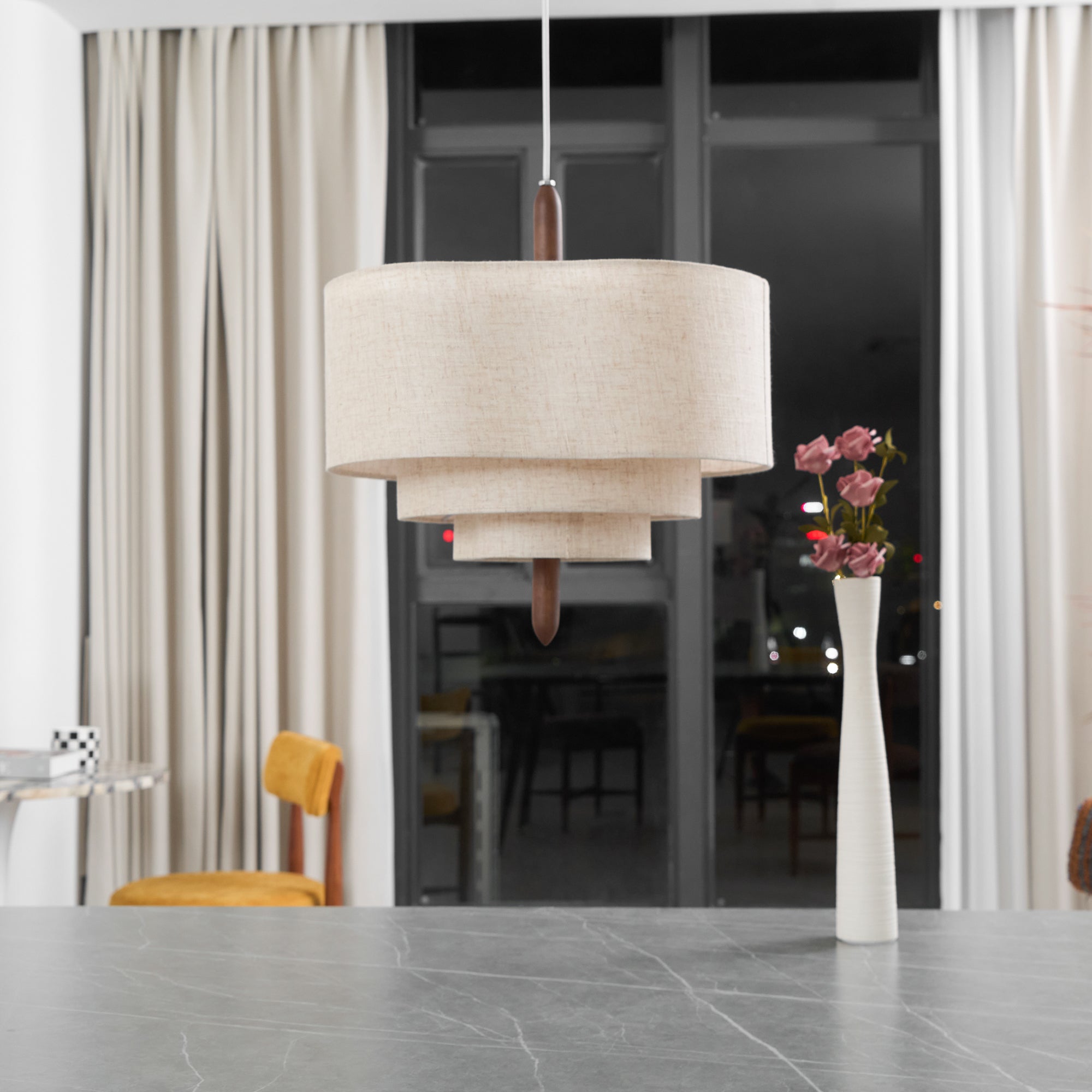 Altheus Suspension Tissu Premium Nordic Galet