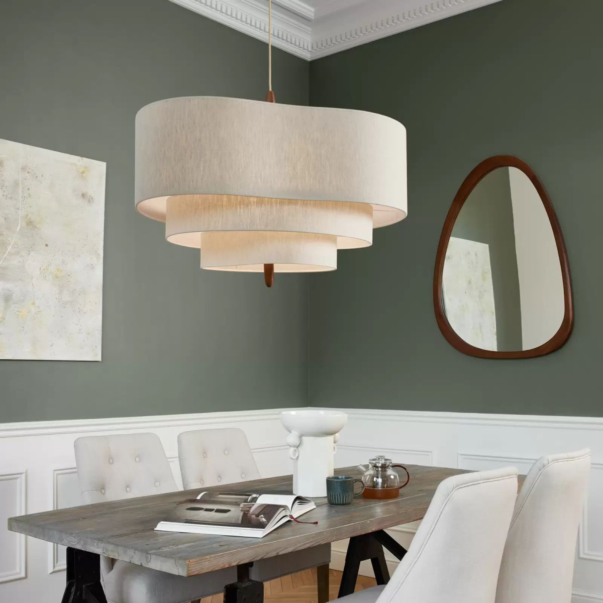 Altheus Suspension Tissu Premium Nordic Galet