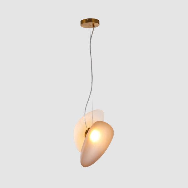 Eclipse Suspension en Verre Givré