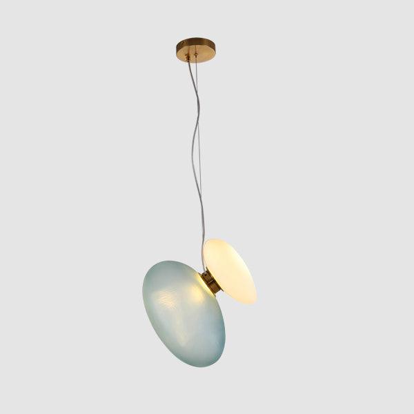 Eclipse Suspension en Verre Givré