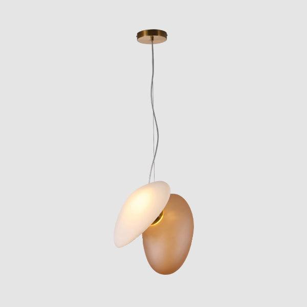 Eclipse Suspension en Verre Givré