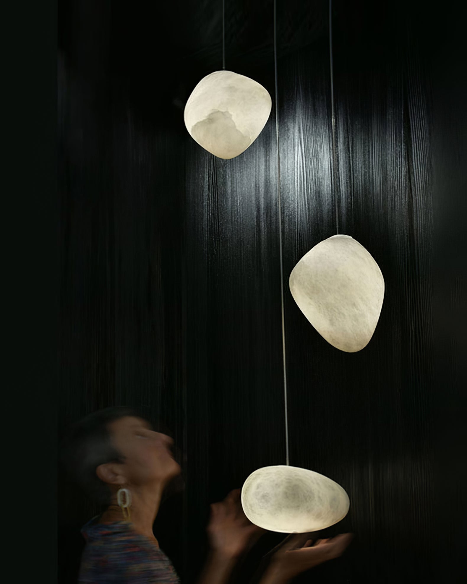 Nerida Suspension en Albâtre