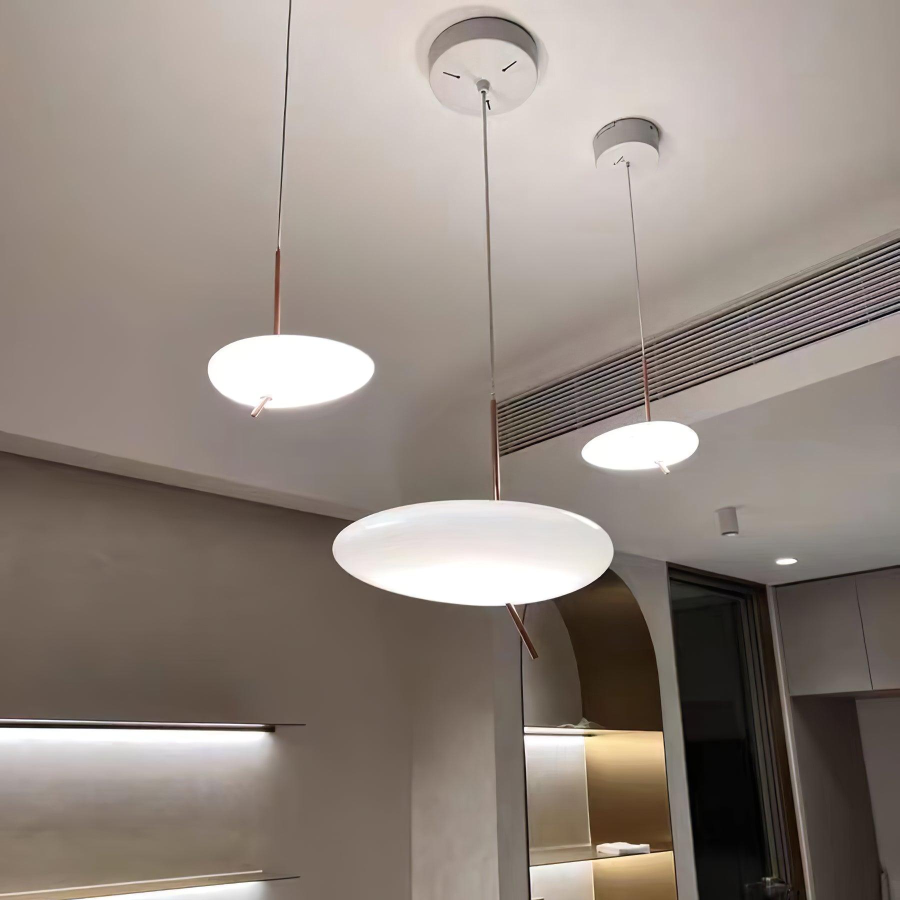 Nebula Lustre Suspendu Moderne En Verre