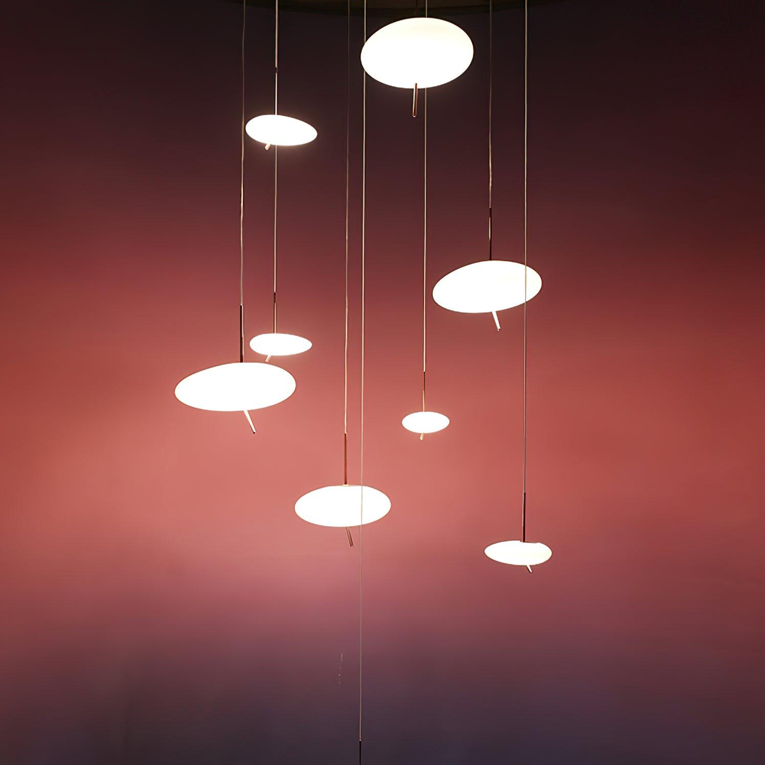 Oneli Suspension Galet Doré Rosé
