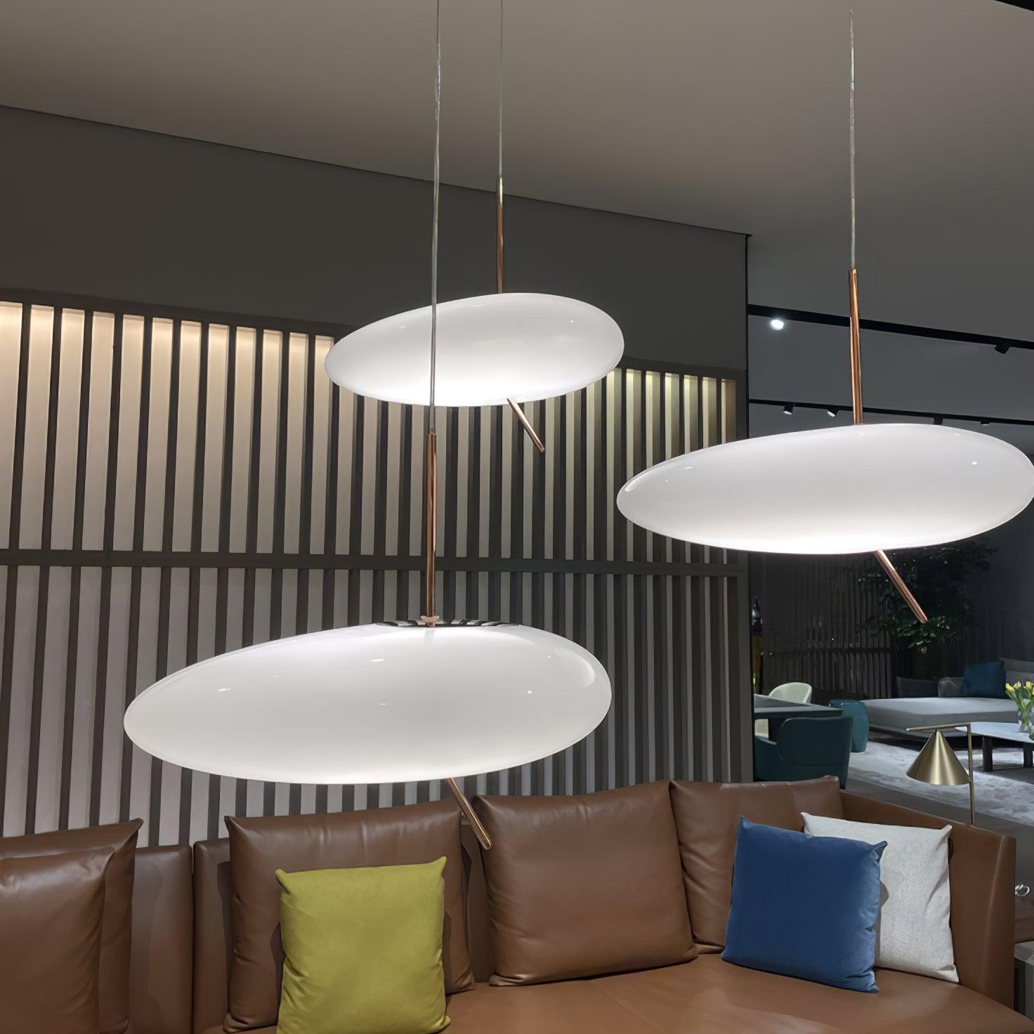 Nebula Lustre Suspendu Moderne En Verre