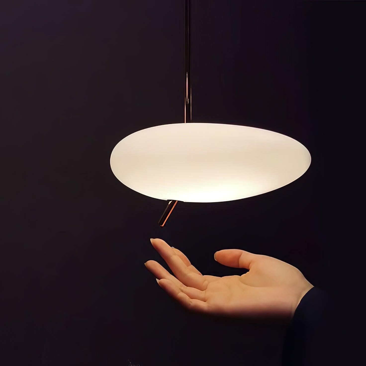 Nebula Lustre Suspendu Moderne En Verre