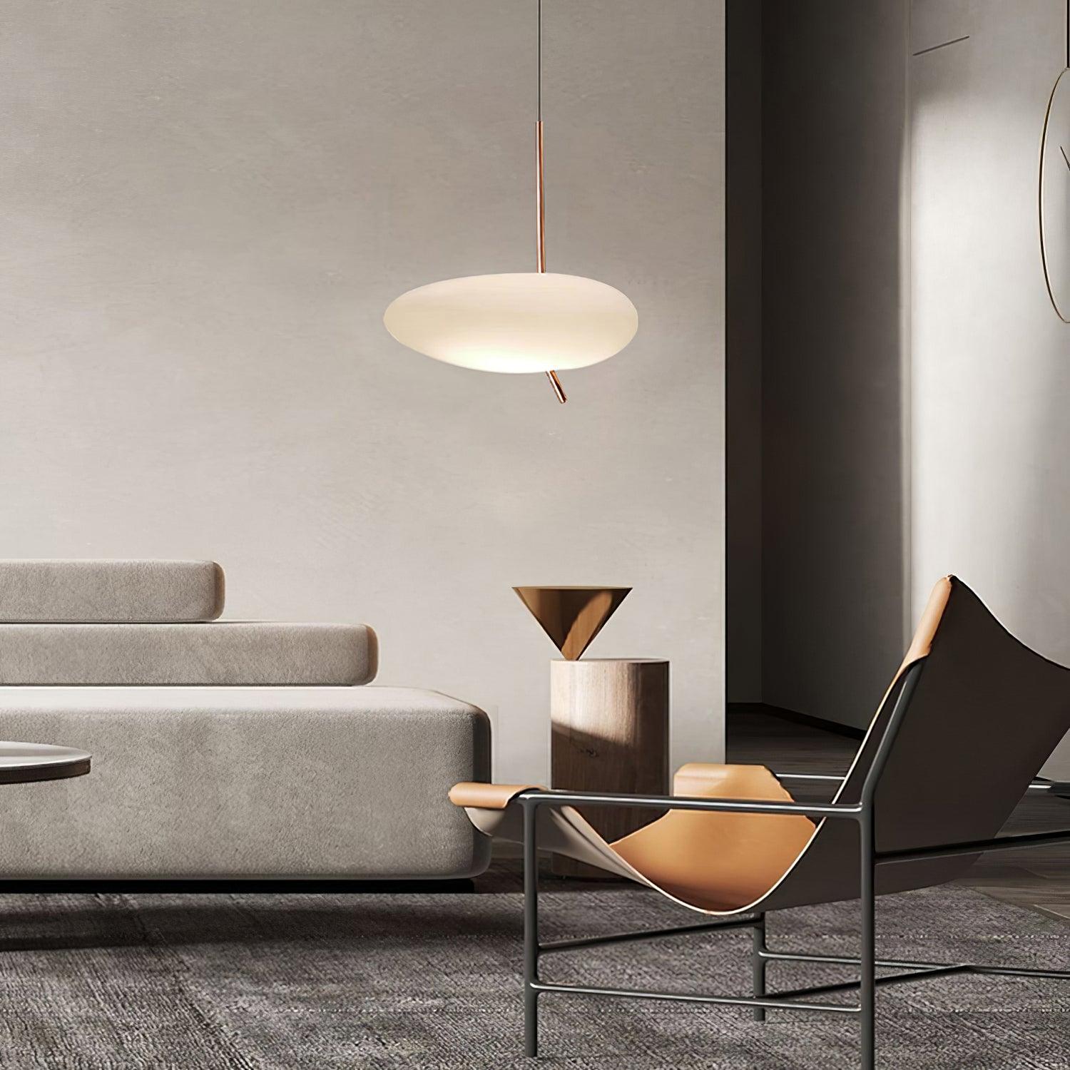 Nebula Lustre Suspendu Moderne En Verre