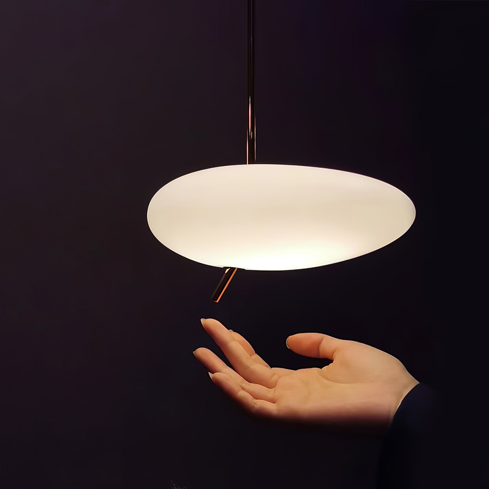Nebula Lustre Suspendu Moderne En Verre