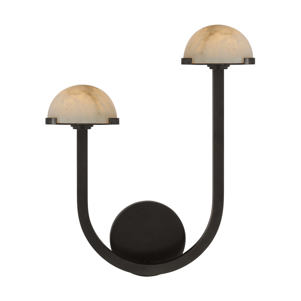 Luste Applique Murale Asymétrique en Albâtre