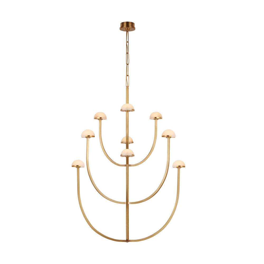 Pedra Lustre Arc Minimaliste Géométrique