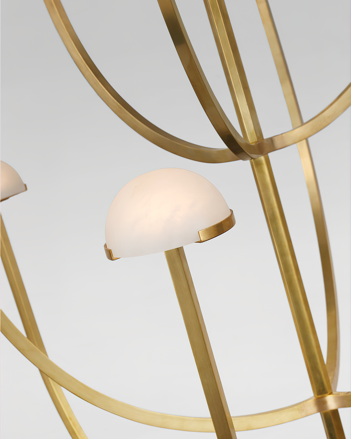 Pedra Lustre Arc Minimaliste Géométrique