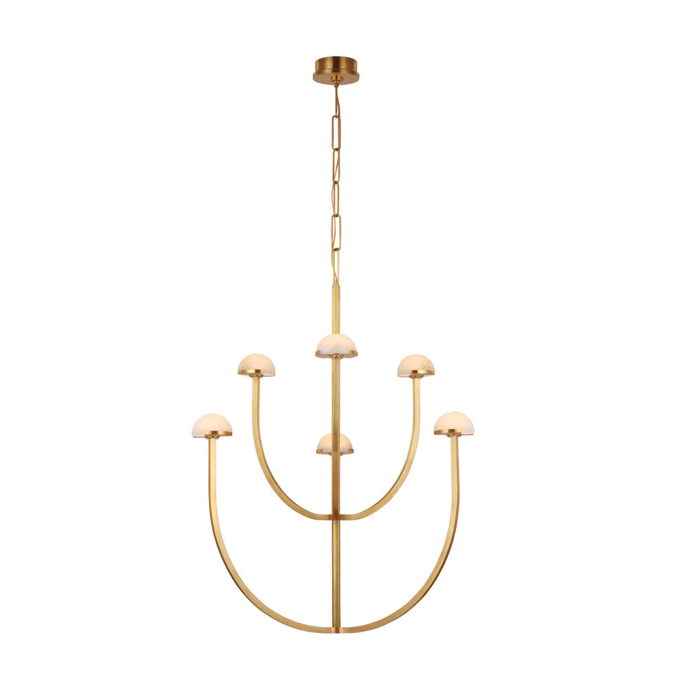 Pedra Lustre Arc Minimaliste Géométrique