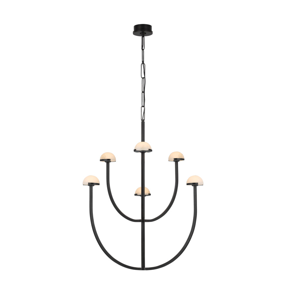 Pedra Lustre Arc Minimaliste Géométrique