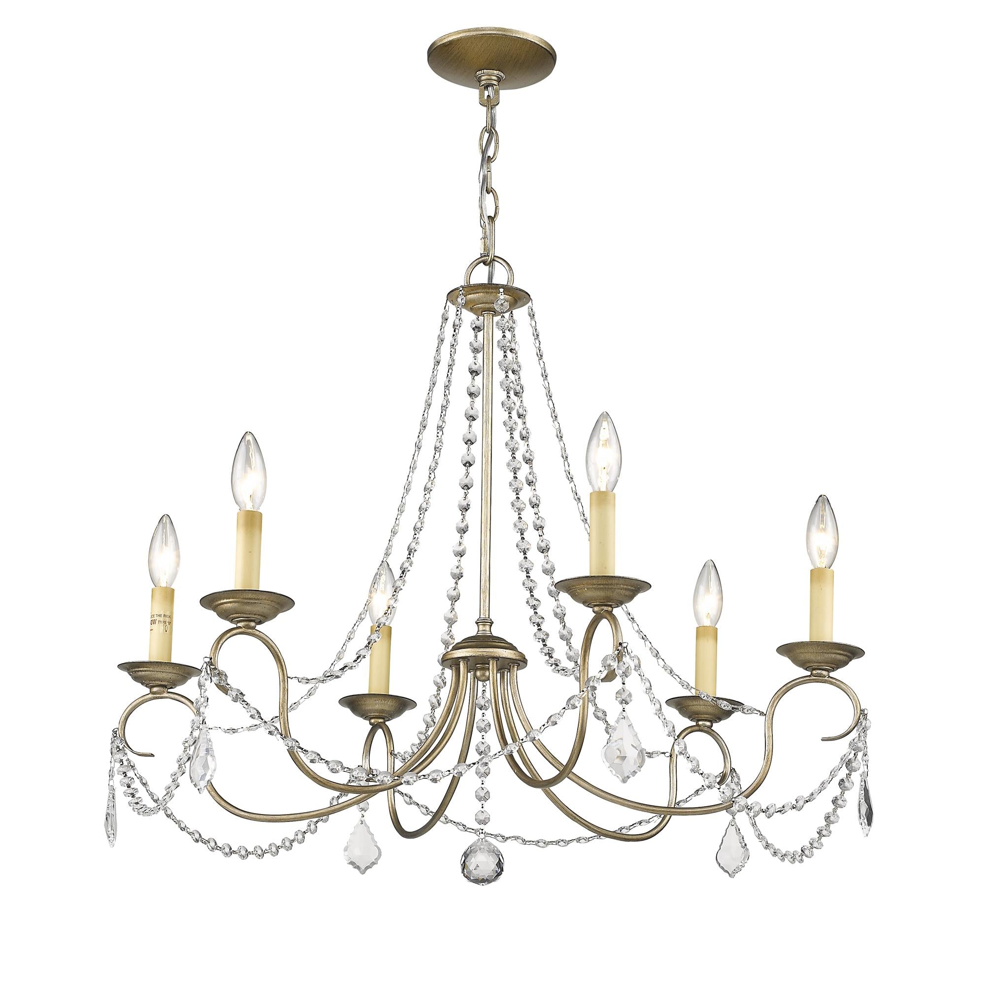 Mysorarae Lustre Laiton Cristal Luxe Postmoderne