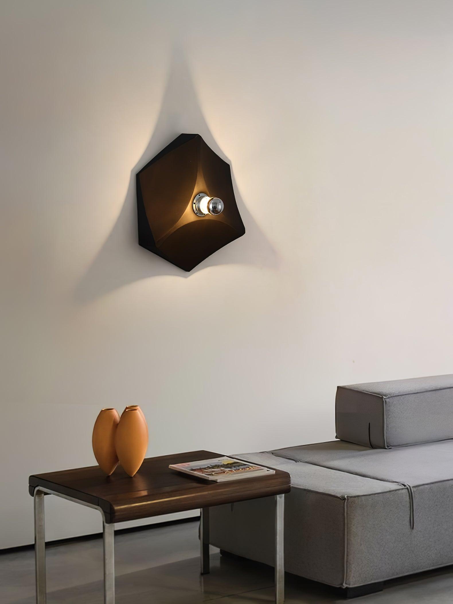 Lustra Applique Murale Tissu Géométrique