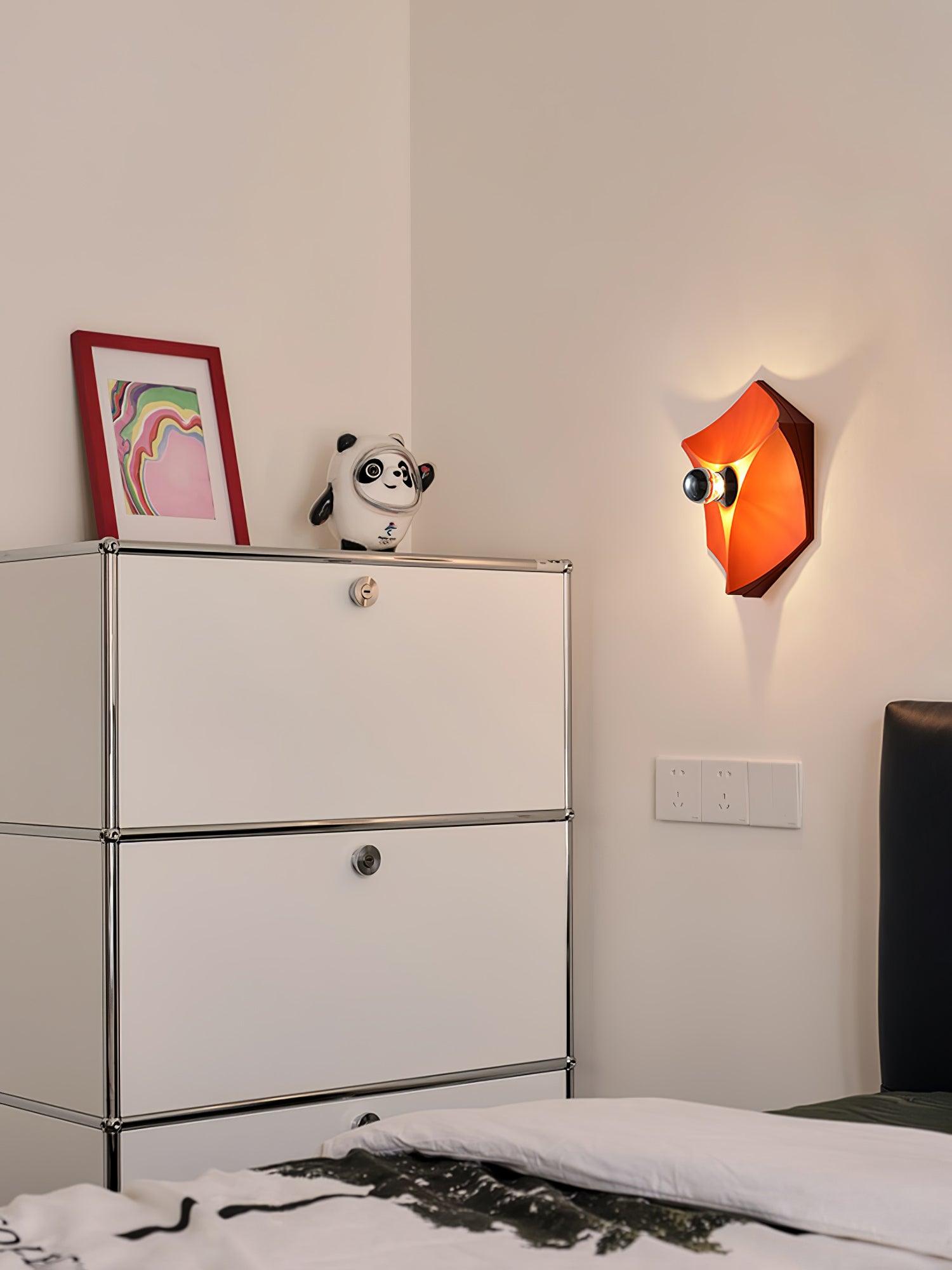 Lustra Applique Murale Tissu Géométrique