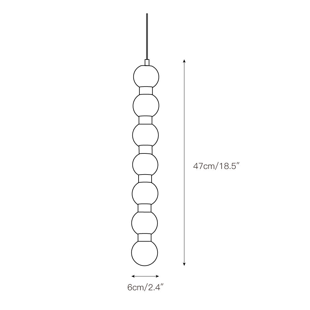 Ulshae Suspension Art Marbre Minimaliste Moderne