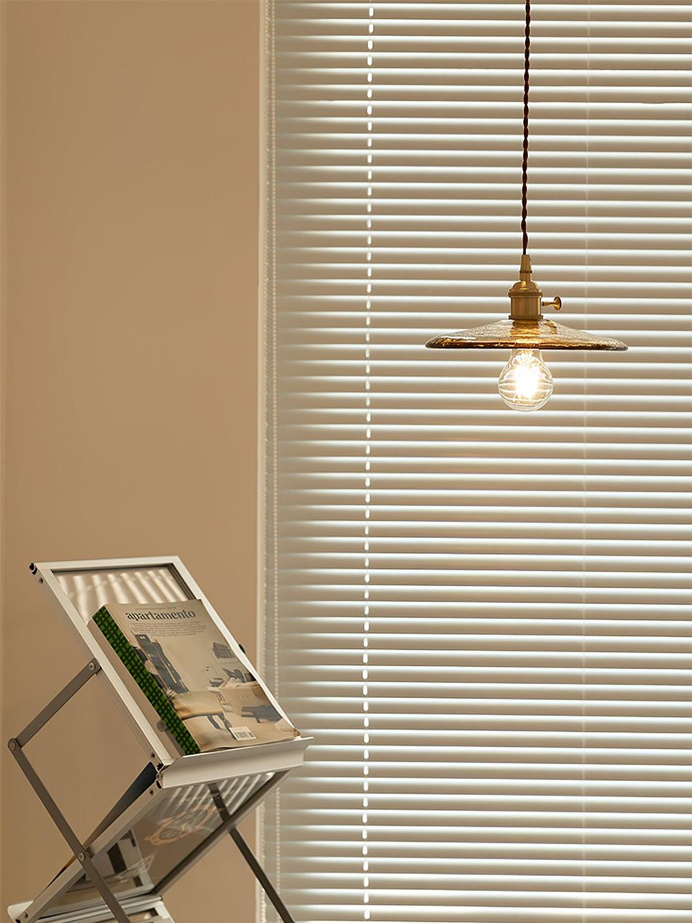Sage Suspension Verre Vintage