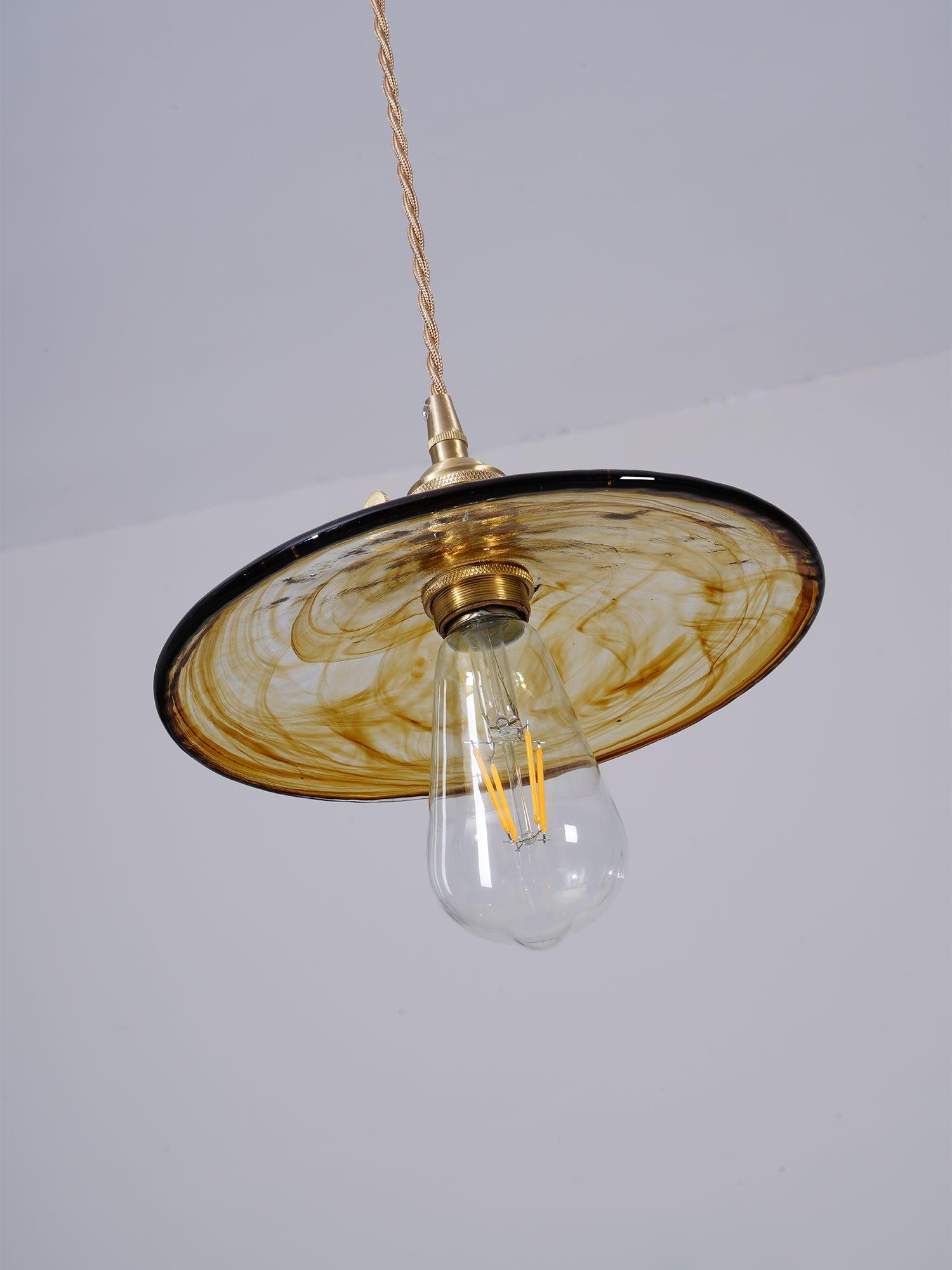 Sage Suspension Verre Vintage