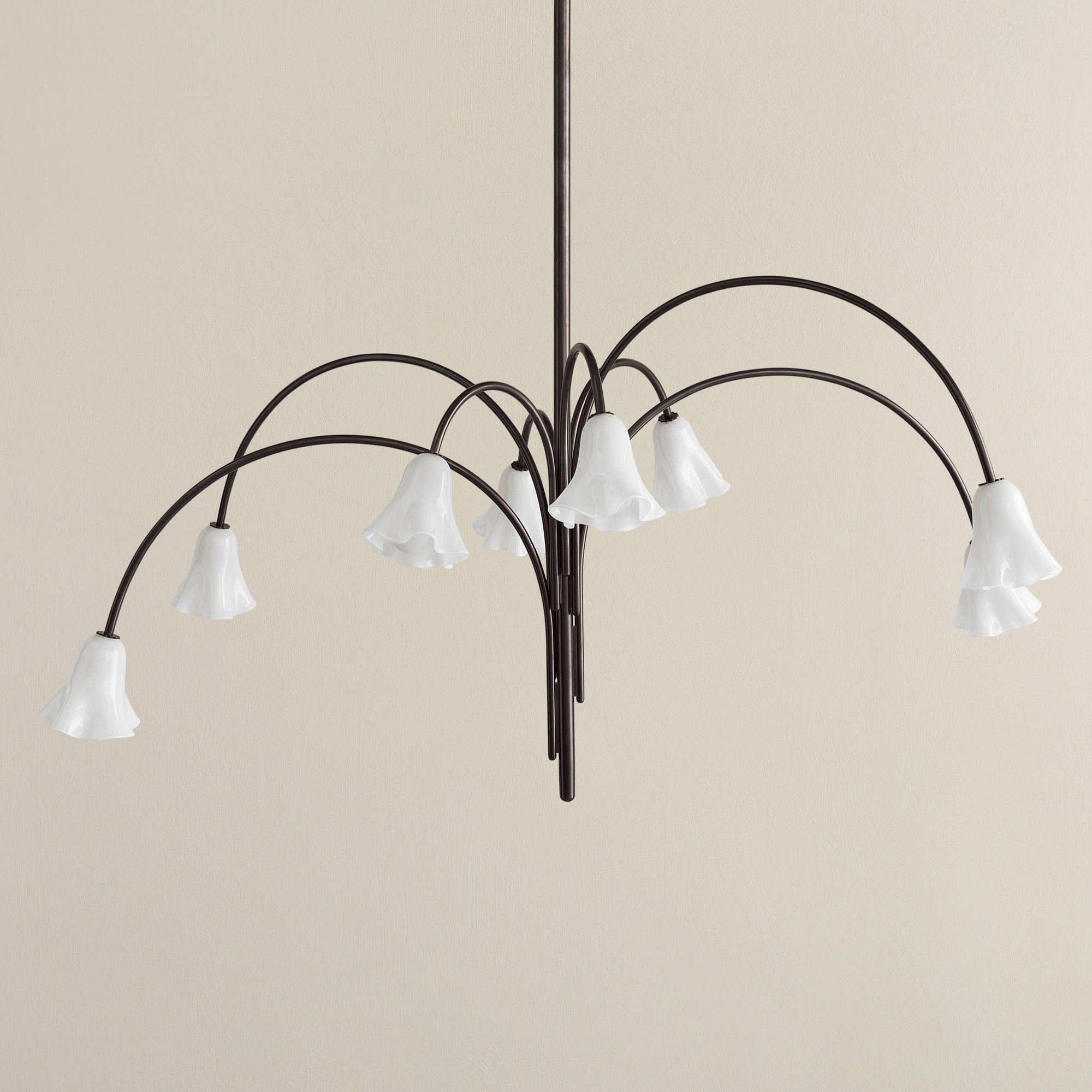 Aurora Lustre Floraison Pétale Verre Bras