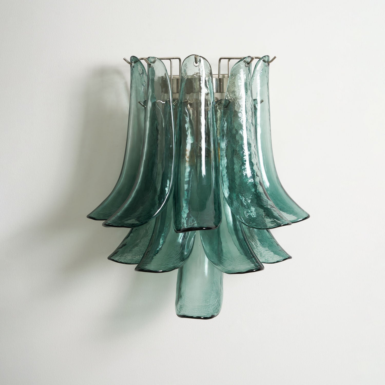 Aurora Luminaire Mural Pétale Forme Verre Vintage Artistique