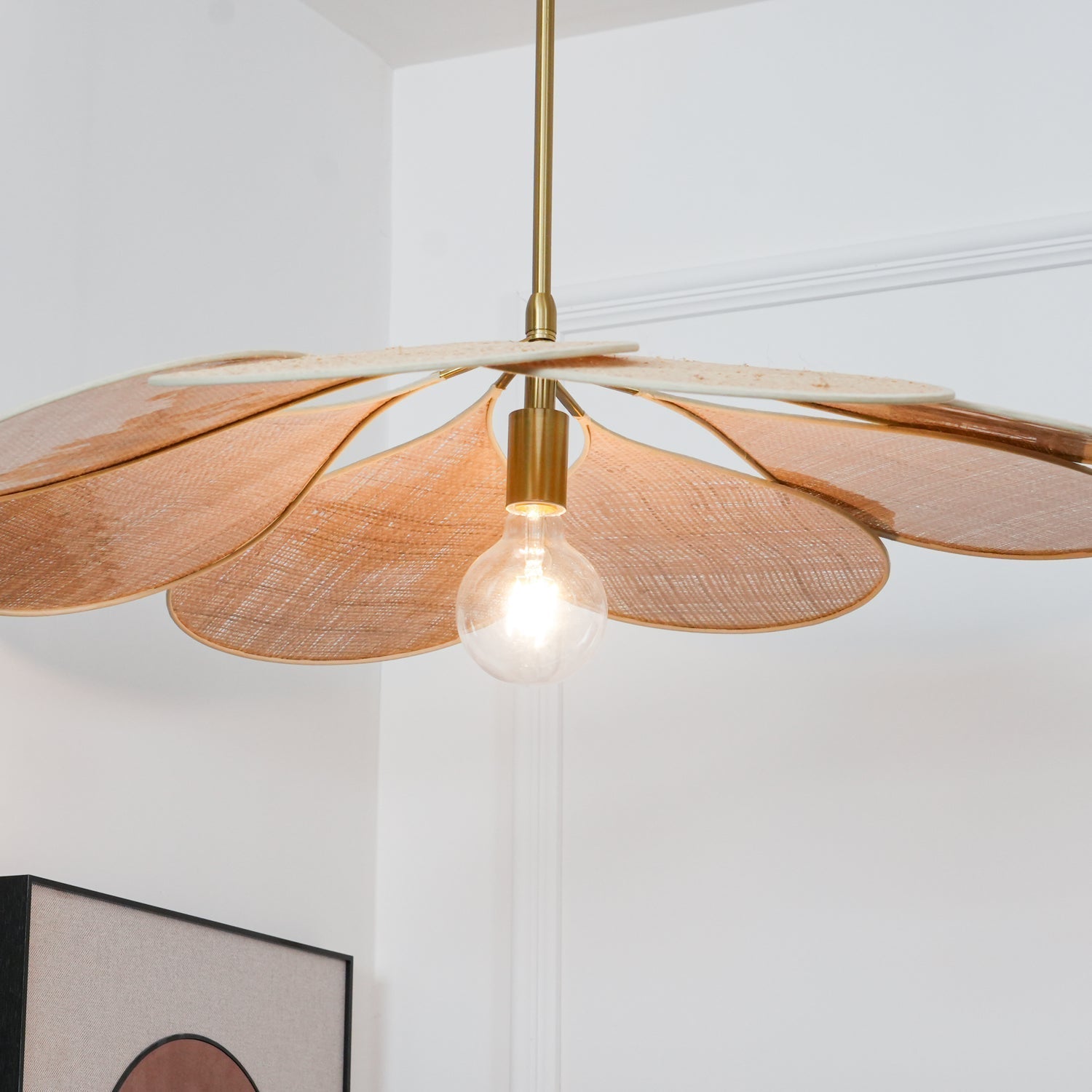 Flora Suspension en Tissu Bohémienne