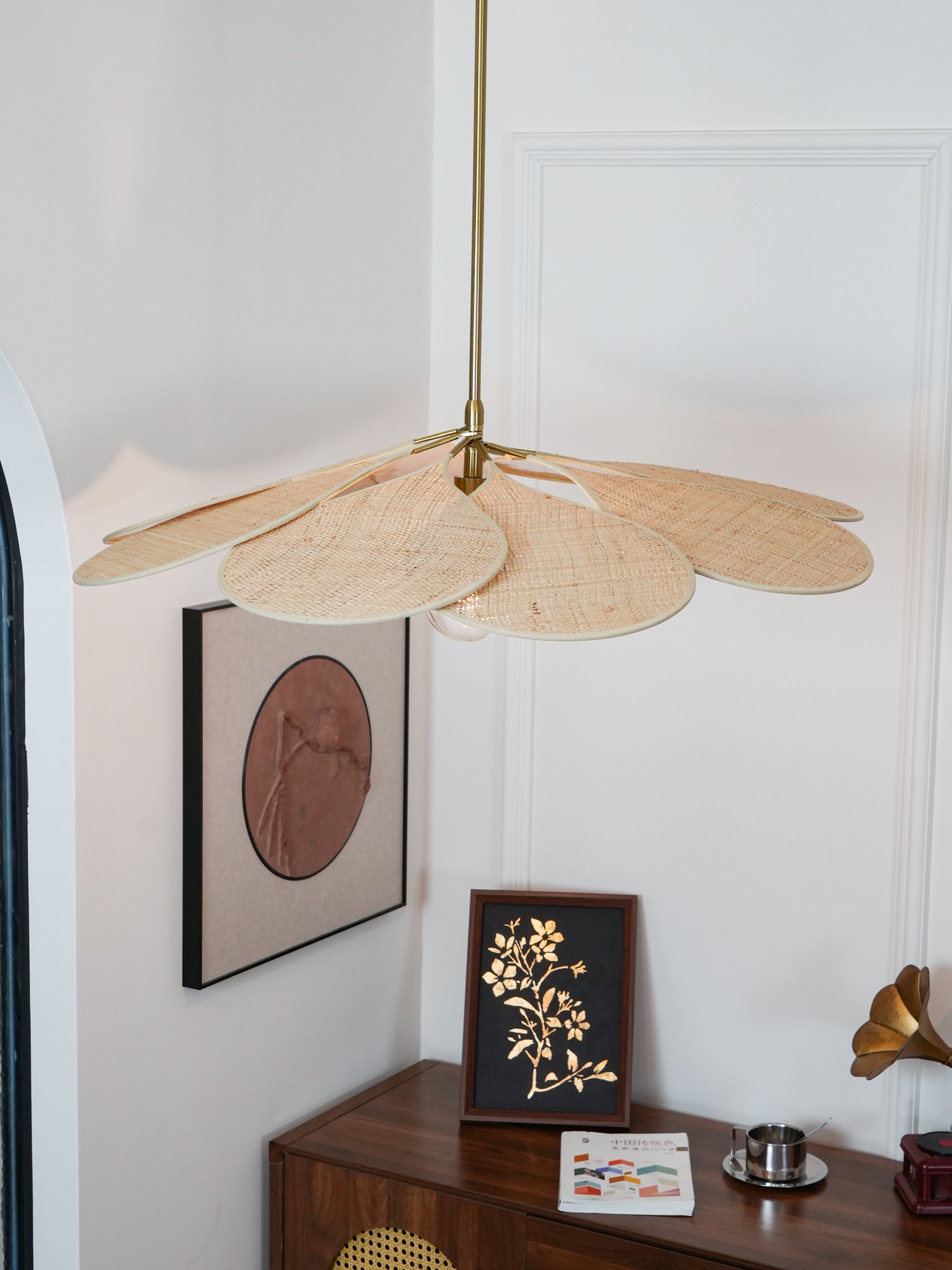 Flora Suspension en Tissu Bohémienne