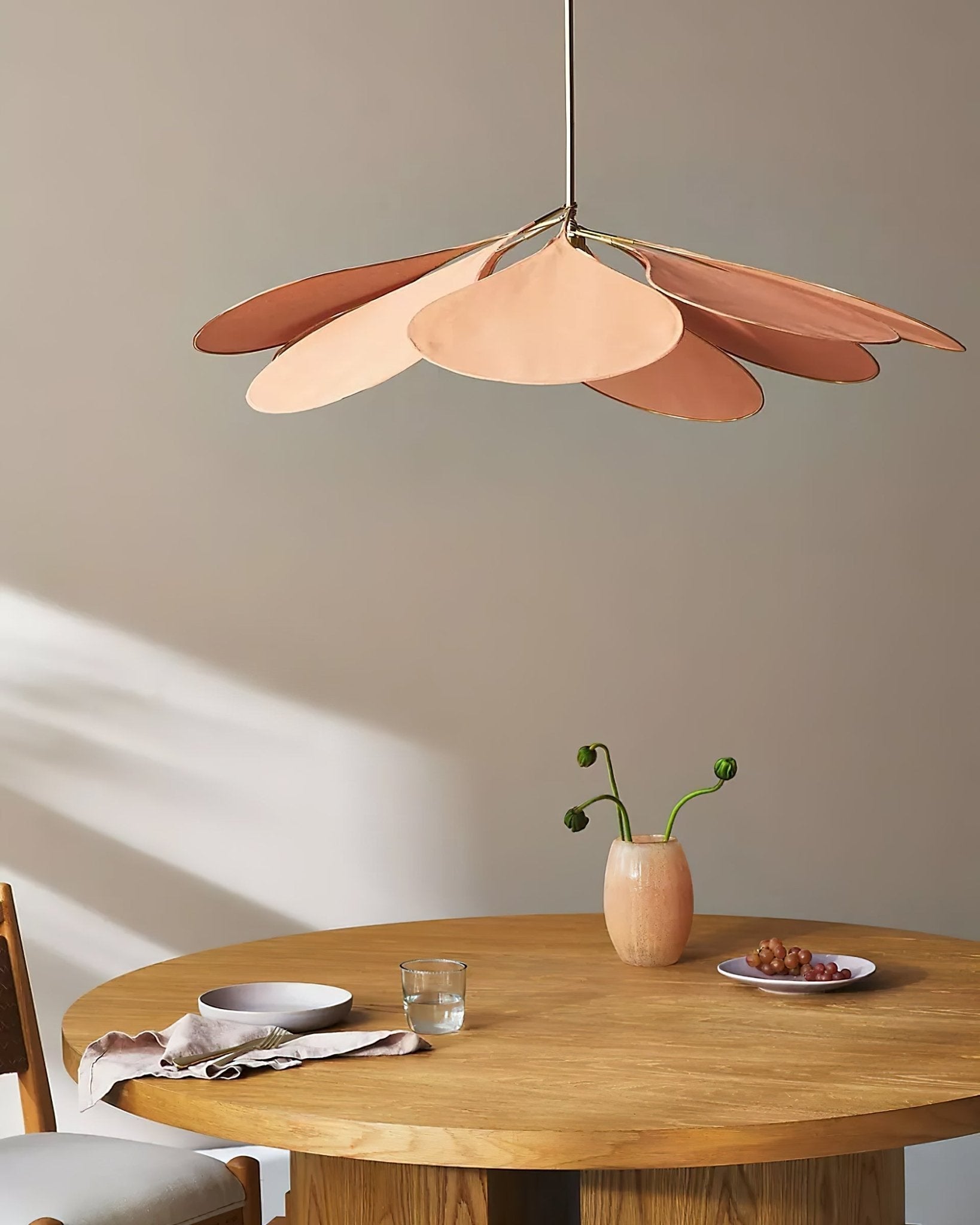 Zephyian Fabric Floral Pendant Lamp