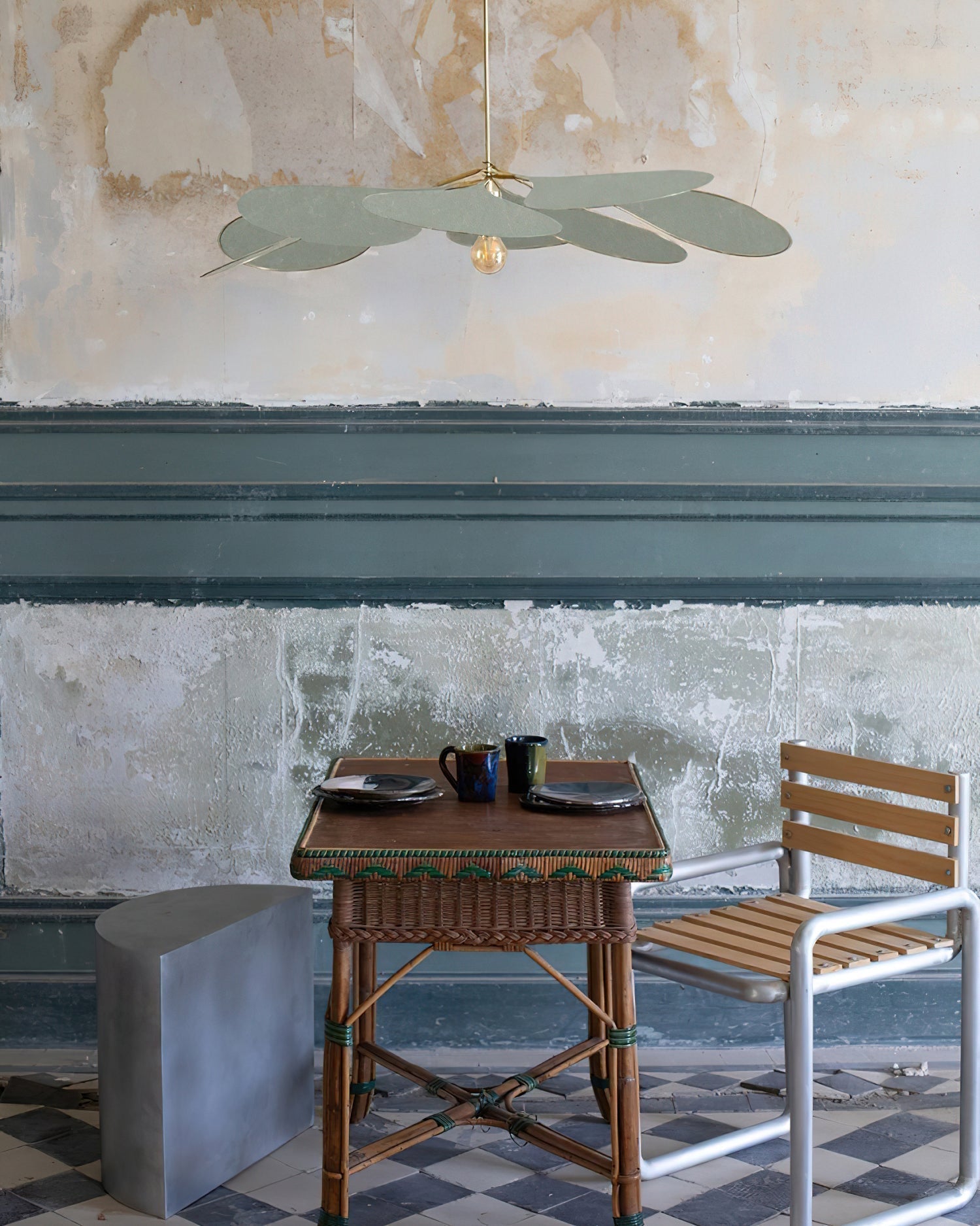 Zephyian Fabric Floral Pendant Lamp