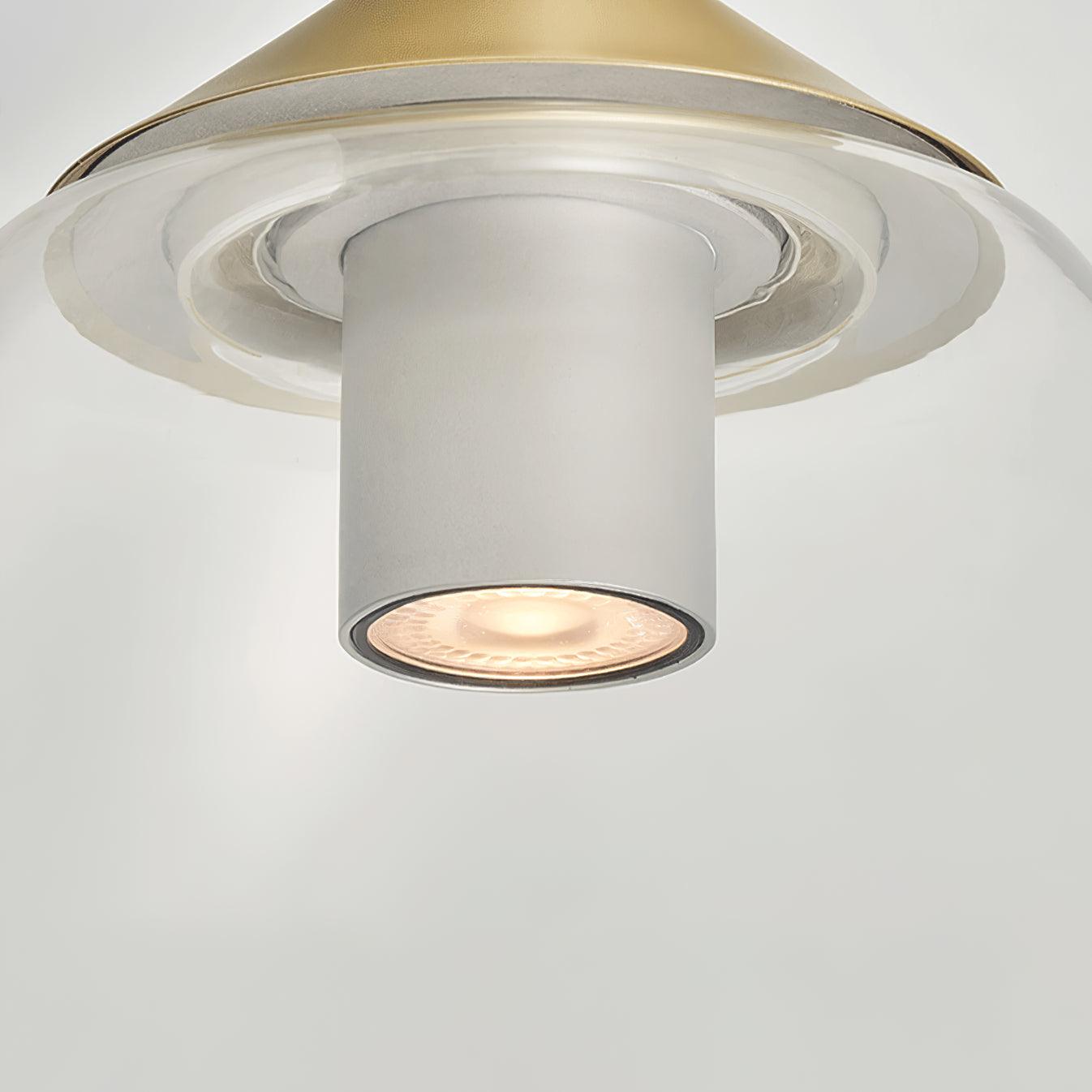 Ovoin Suspension Lampe Artistique en Verre