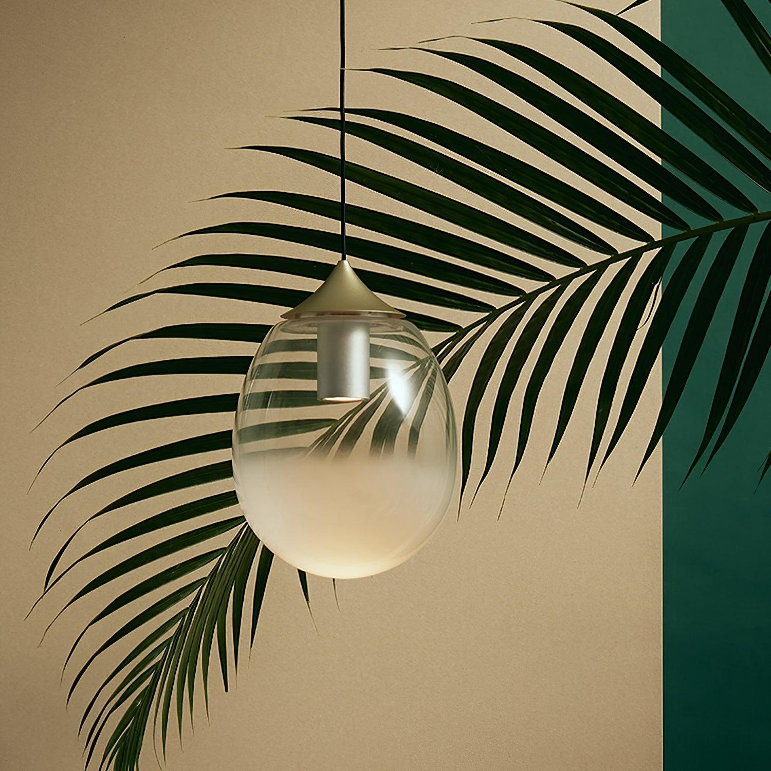 Ovoin Suspension Lampe Artistique en Verre